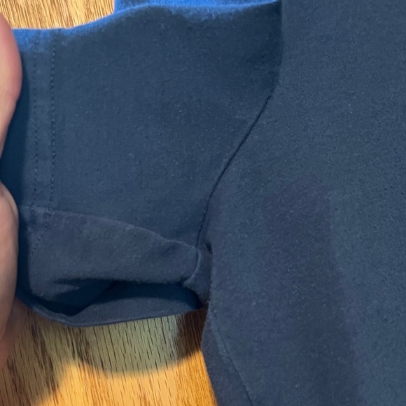 Under Armour Dark Blue Short Sleeve Henley - Picture 4 of 11